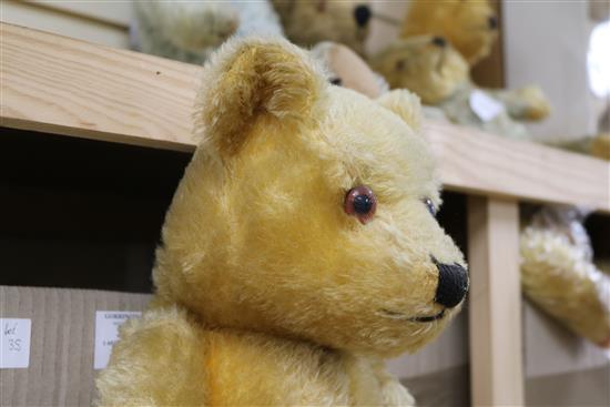 A 1930s Chiltern teddy bear 20in.